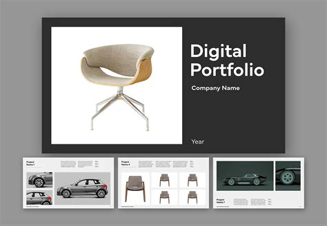 Digital Portfolio Layout (Download) :: Behance
