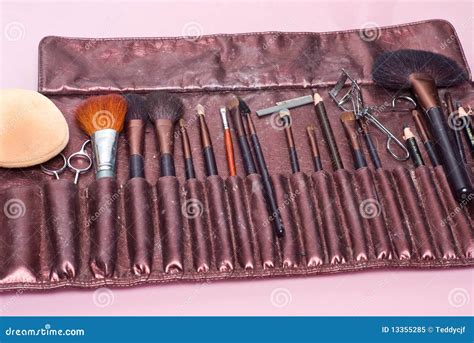 Makeup artist s tools stock image. Image of macro, makeup - 13355285