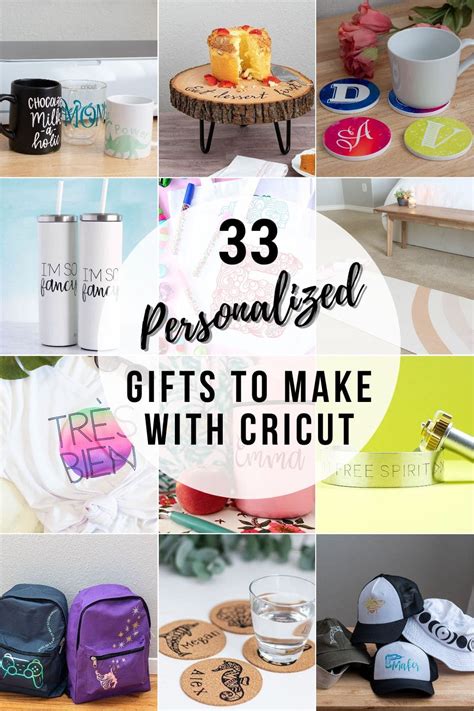 33 Personalized Gifts To Make With Cricut - Anika's DIY Life