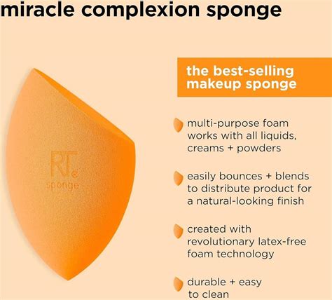 Real Techniques 1566 Miracle Complexion Sponge Buy, Best Price in UAE ...