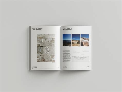 Portfolio Template Minimalist Layout Architecture - Etsy