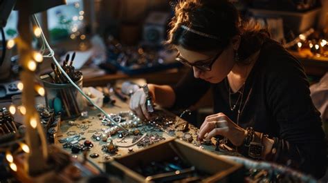 Free Artisan Crafting Jewelry Image | Download at StockCake