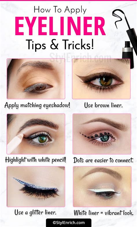Eyeliner Tricks : How To Apply Eyeliner Correctly for Beautiful Eye makeup