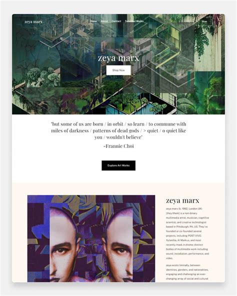 40+ Best Artist Portfolio Websites To Inspire You in 2024