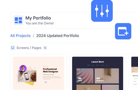 Fully customizable and extendable code with Locofy portfolio website ...