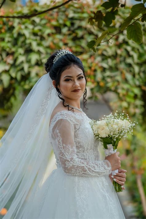 A Smiling Bride During the Wedding · Free Stock Photo