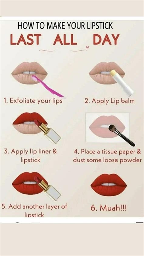 How To Make Lipstick Long Lasting | Makeup tutorial, Lip makeup ...