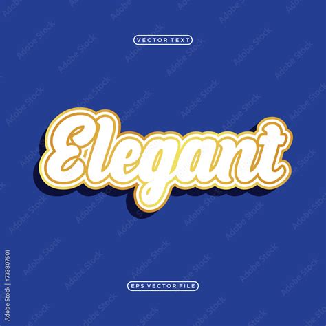 elegant letter text style design vector, elegant writing in vintage ...