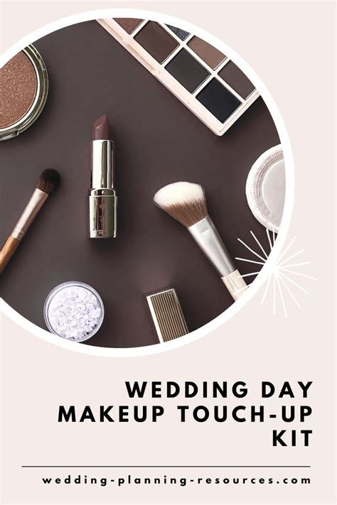 WEDDING DAY MAKEUP TOUCH-UP KIT | Wedding day makeup, Day makeup, Diy ...