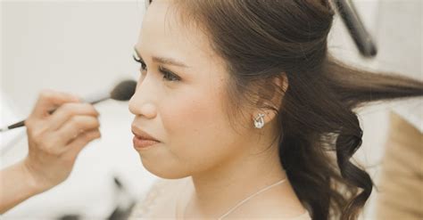 Bride Getting Makeup and Hair Done · Free Stock Photo