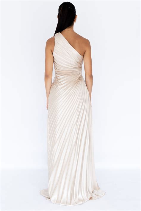 Harmony Gown Champagne by HSH For Hire | High St. Hire