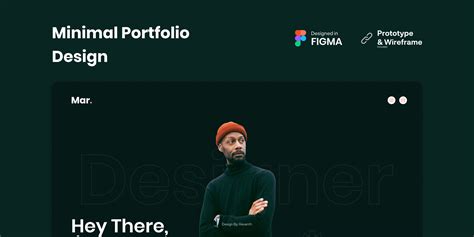 Portfolio Website - Minimal Design | Figma