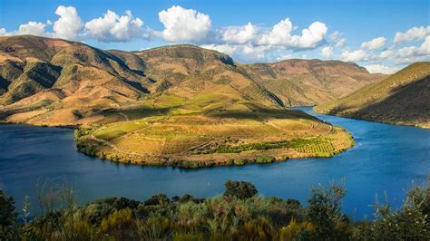 Douro River, Alto Douro International Natural Park, Ligares, Portugal ...