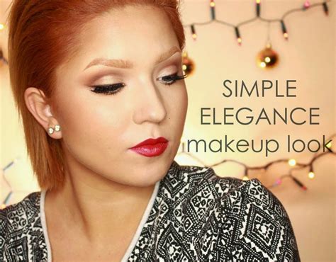 Simple,Classical,Timeless and Elegant Makeup Look..!! ~ Idyllic Fashion ...