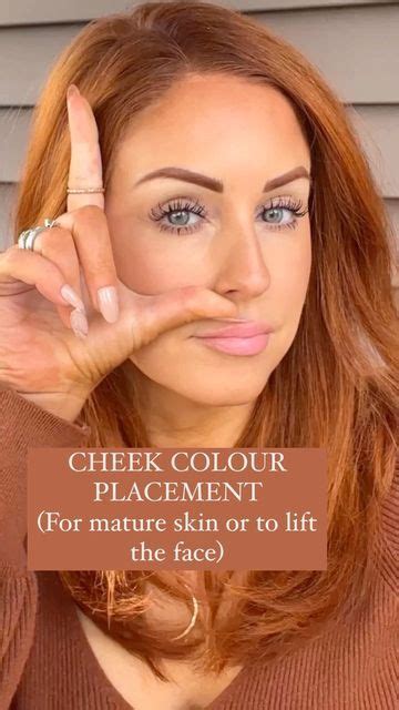 Get a Lifted and Sculpted Look with this Blush Placement Trick