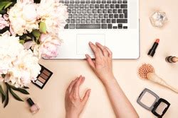 Lady boss workspace | Beauty & Fashion Stock Photos ~ Creative Market