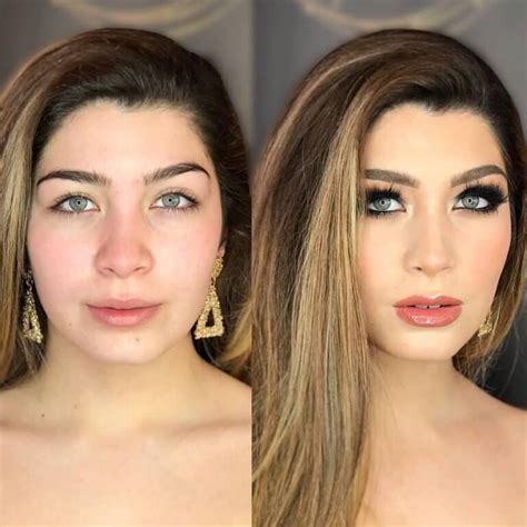 20 Stunning Before And After Makeup Transformations
