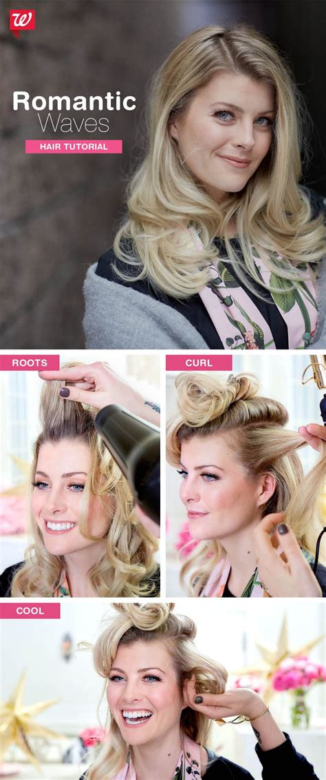 Romantic Waves | Waves hair tutorial, Hair trends, Long hair styles