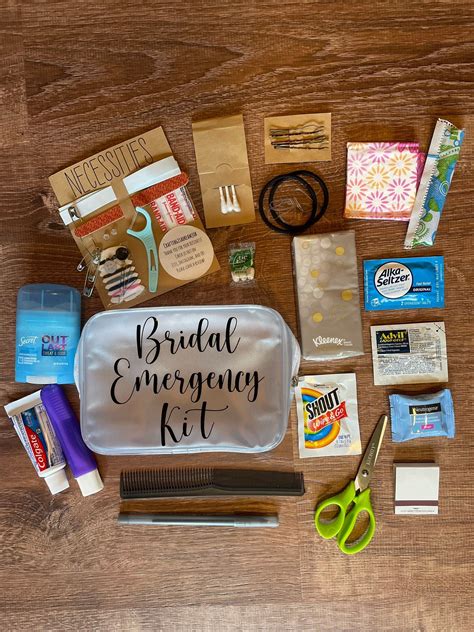 Personalized Bridal Emergency Kit - Bride Gift - Personalized Gift - W ...