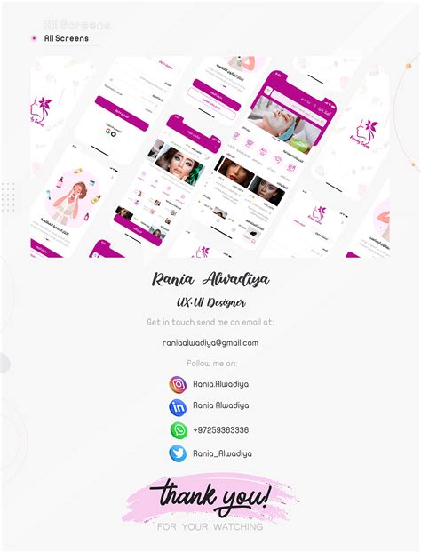 Beauty Salons Application on Behance