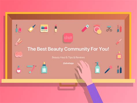 The Best Beauty Community For You by Hioki Lee on Dribbble