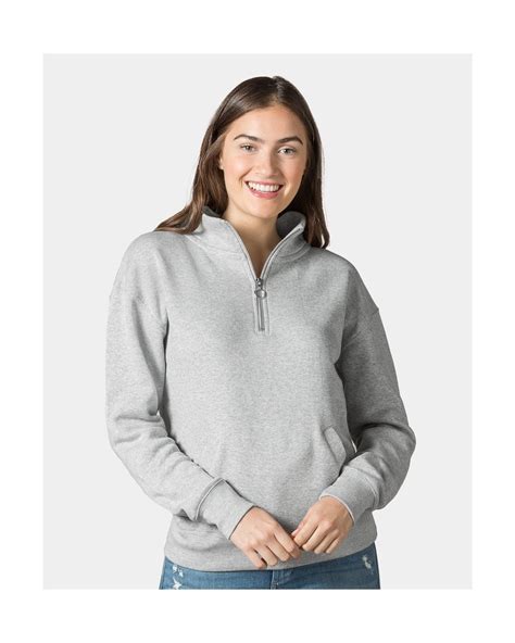 W20189 Women's Cloud Fleece Quarter-Zip Sweatshirt - MV Sport