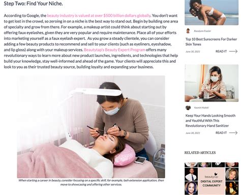 Top Six Steps to Launching Your Own Successful Beauty Business