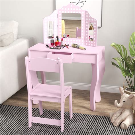 AIYAPLAY Kids Dressing Table Set | Wilko