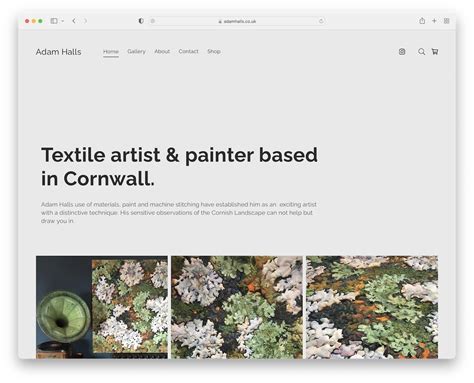 20 Best Artist Portfolio Websites (Examples) 2025 - Colorlib