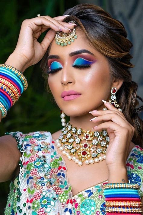 Bridal Makeup & Jewellery Look | Bridal makeup tips, Dusky skin, Bridal ...