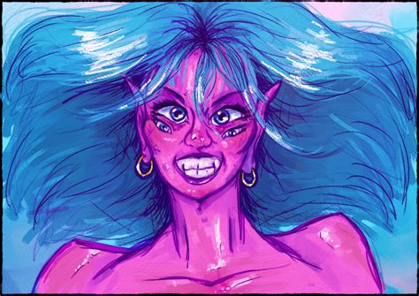 ArtStation - OLD ARTWORK-Original Character Vampire-2022