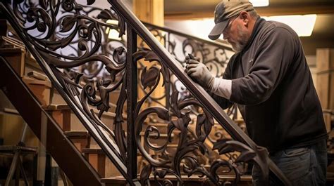 Premium AI Image | Metal craftsmanship artistry bespoke design ...