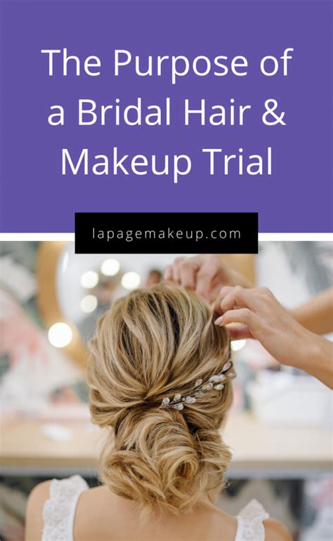 The Purpose of a Bridal Hair &amp; Makeup Trial | LA Page Makeup