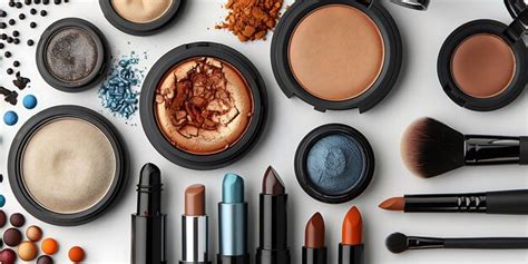 A flat lay of beauty products | Premium AI-generated image