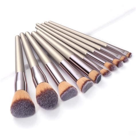 10pcs Pink Makeup Set Super Soft Eyeshadow Brushes - cosmopacks