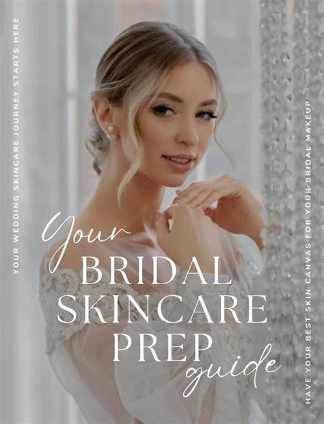Bridal Skincare Prep Guide - Etsy