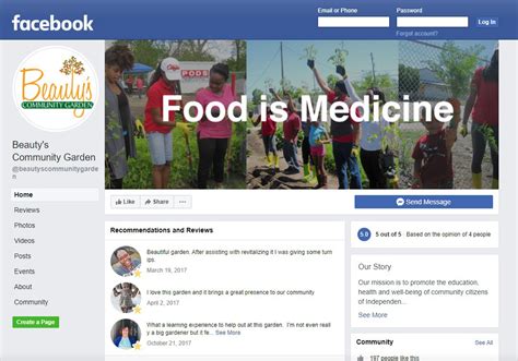 Beauty's Community Garden Social Media Campaign | Designs Can Empower