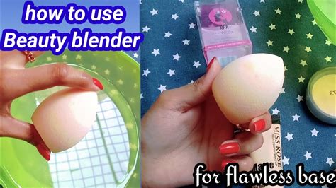 How to use Beauty Blender for flawless face base || important tips for ...