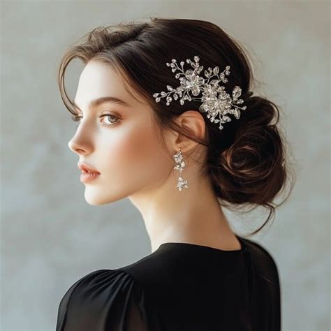Free Elegant bridal hairstyle Image | Download at StockCake
