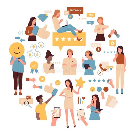 An Engaging Vector Illustration Featuring a Variety of Diverse Figures ...