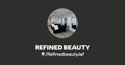 REFINED BEAUTY | Instagram, Facebook | Linktree