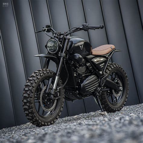 Wicked Cool: K-Speed's custom Triumph Scrambler 400 X and Speed 400