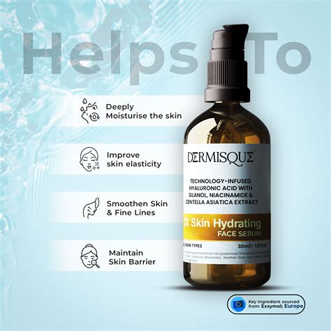 Skin Hydrating Face Serum for Deep Moisture| DERMISQUE