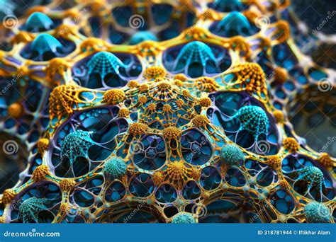 Close-up View of an Intricate Interlocking Pattern with Precise ...