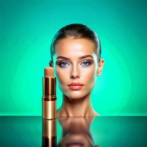 Elegant Makeup Artistry for Posters | Premium AI-generated image