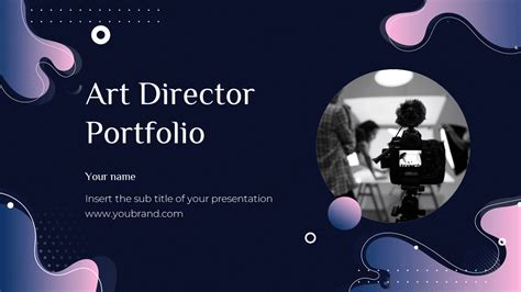 Art Director Portfolio Google Slides Theme PowerPoint Template