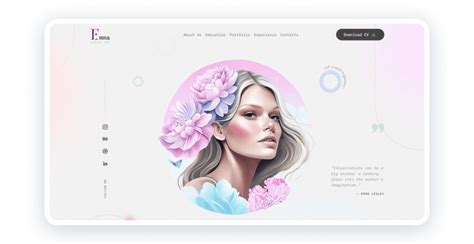 Best Art Portfolio Examples In 2025 | Weblium