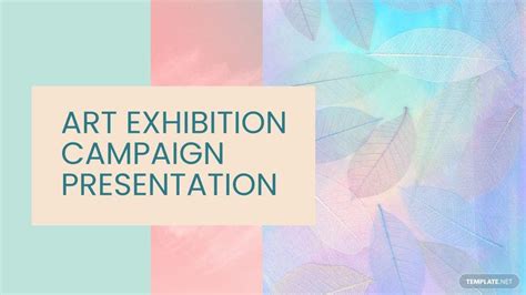 Art Exhibition Campaign Presentation in PowerPoint, PDF, Google Slides ...