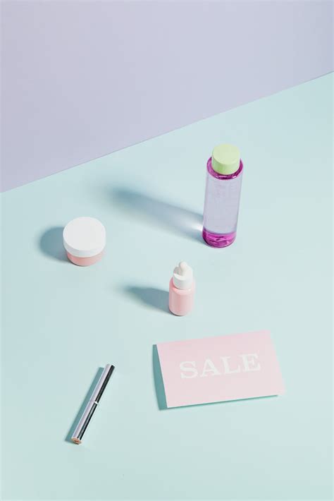 Flat Lay Of Beauty Products · Free Stock Photo