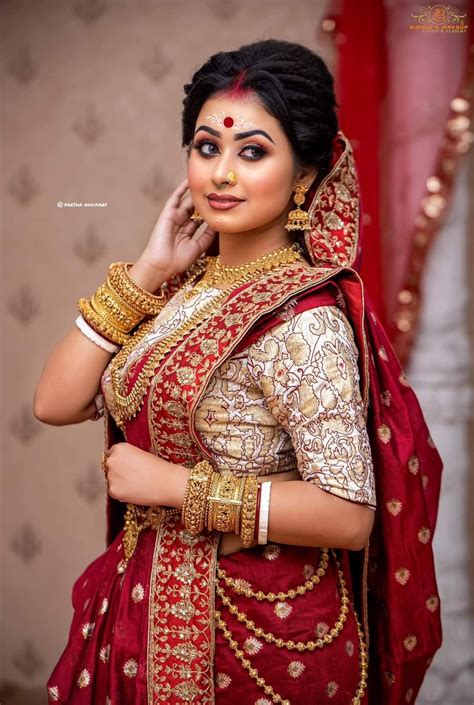 Bengali Bride, Bengali Wedding, Indian Bride, Bengali Bridal Makeup ...